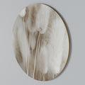 SOFTNESS IN FOCUS Round Wall Art