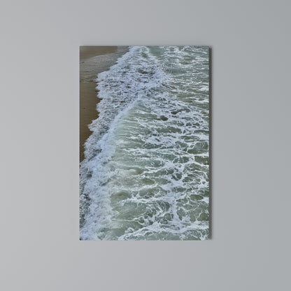 WAVES OF TIME Vertical Canvas Print