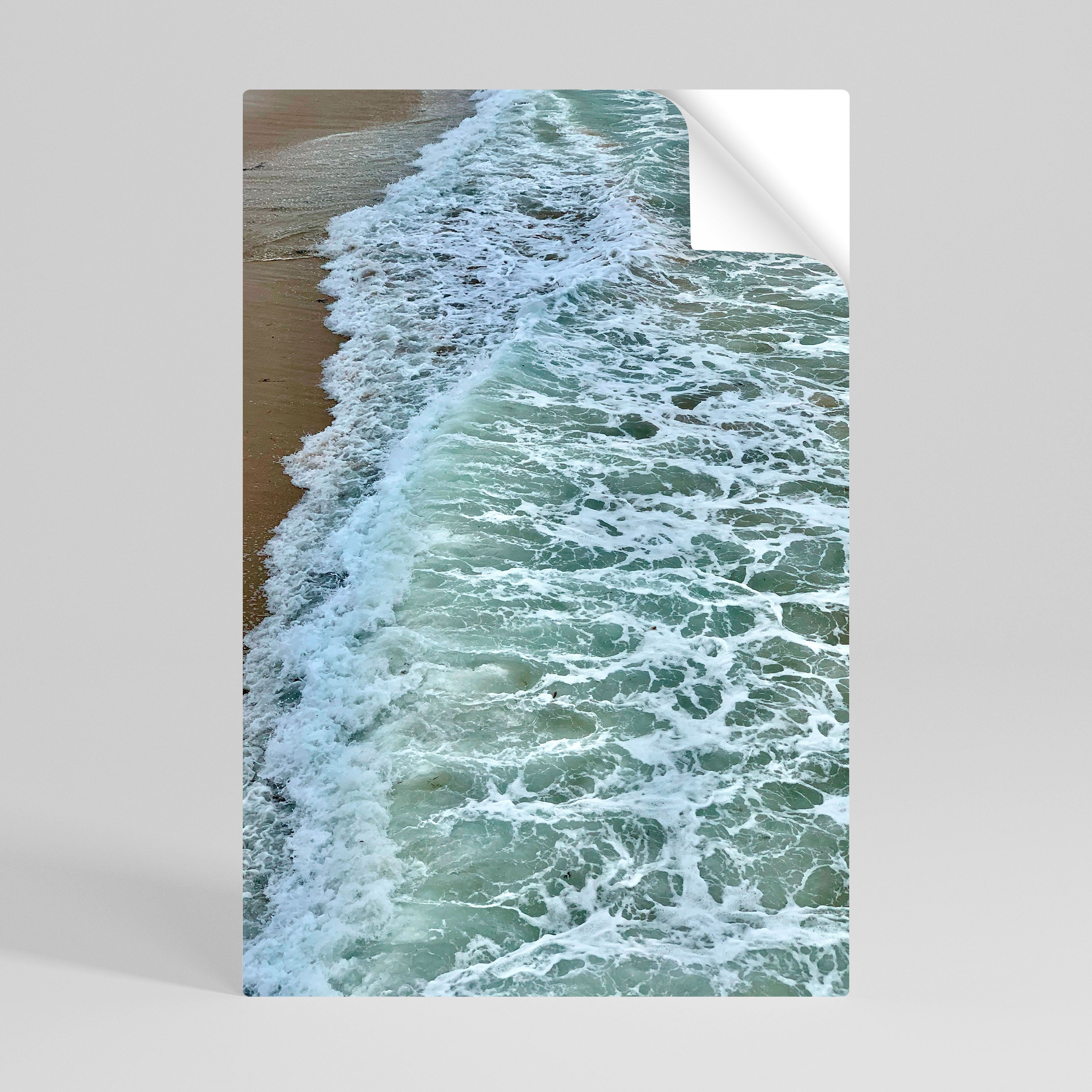 Affiche verticale autocollante WAVES OF TIME