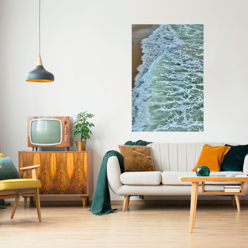 Affiche verticale autocollante WAVES OF TIME