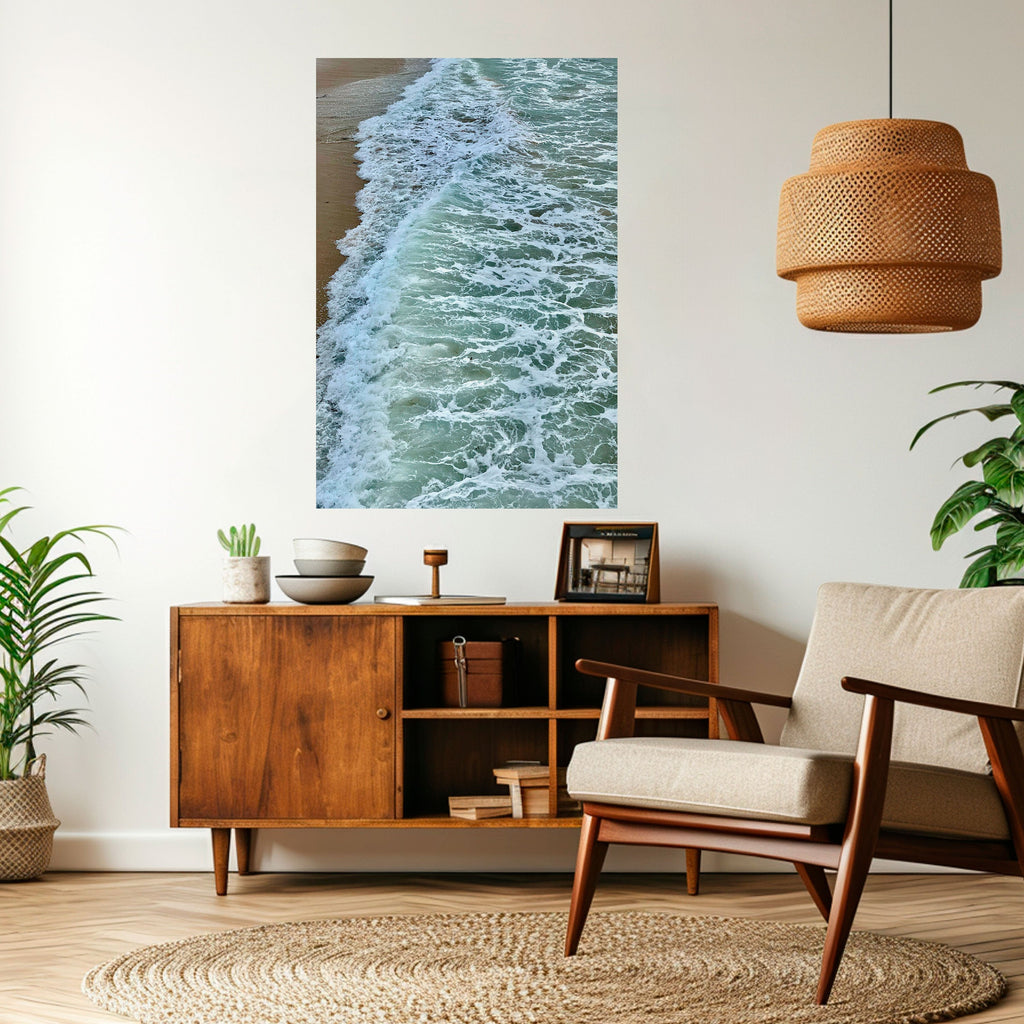 Affiche verticale autocollante WAVES OF TIME