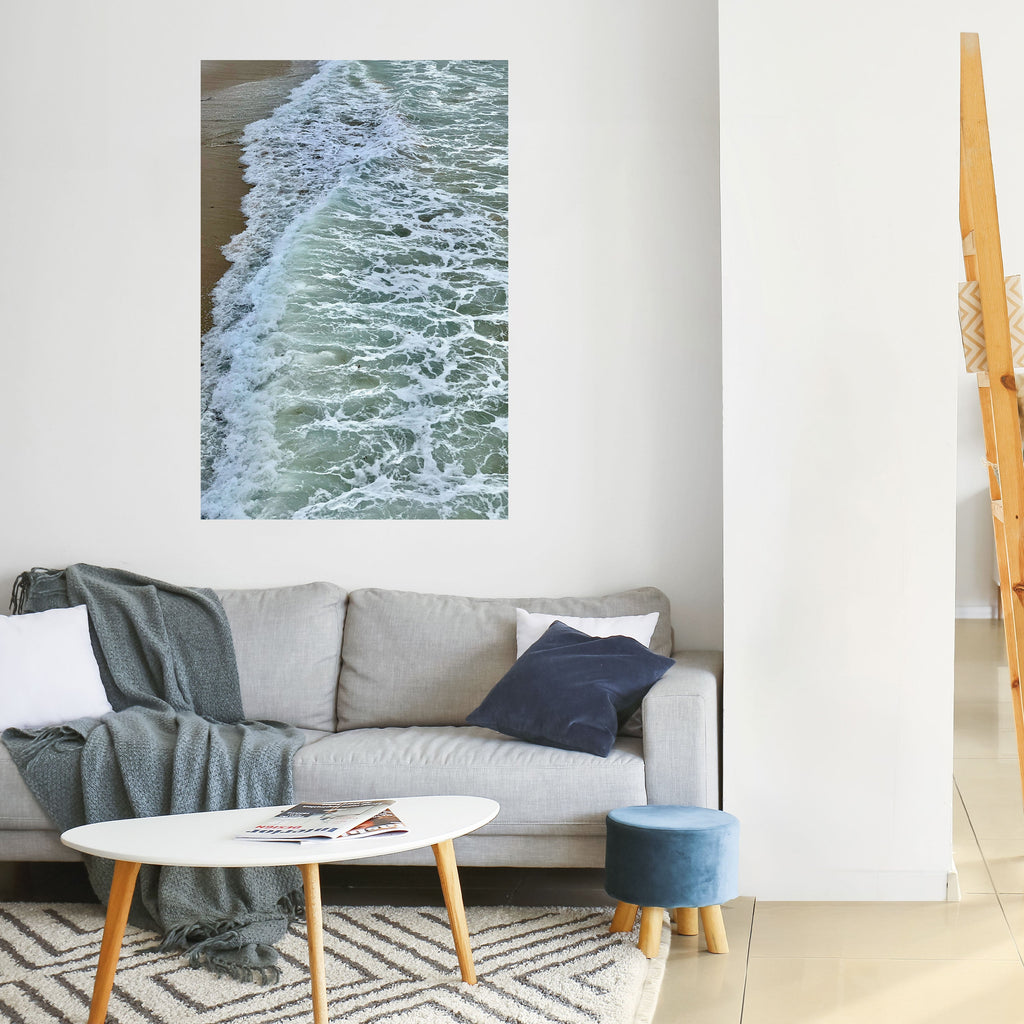 Affiche verticale autocollante WAVES OF TIME