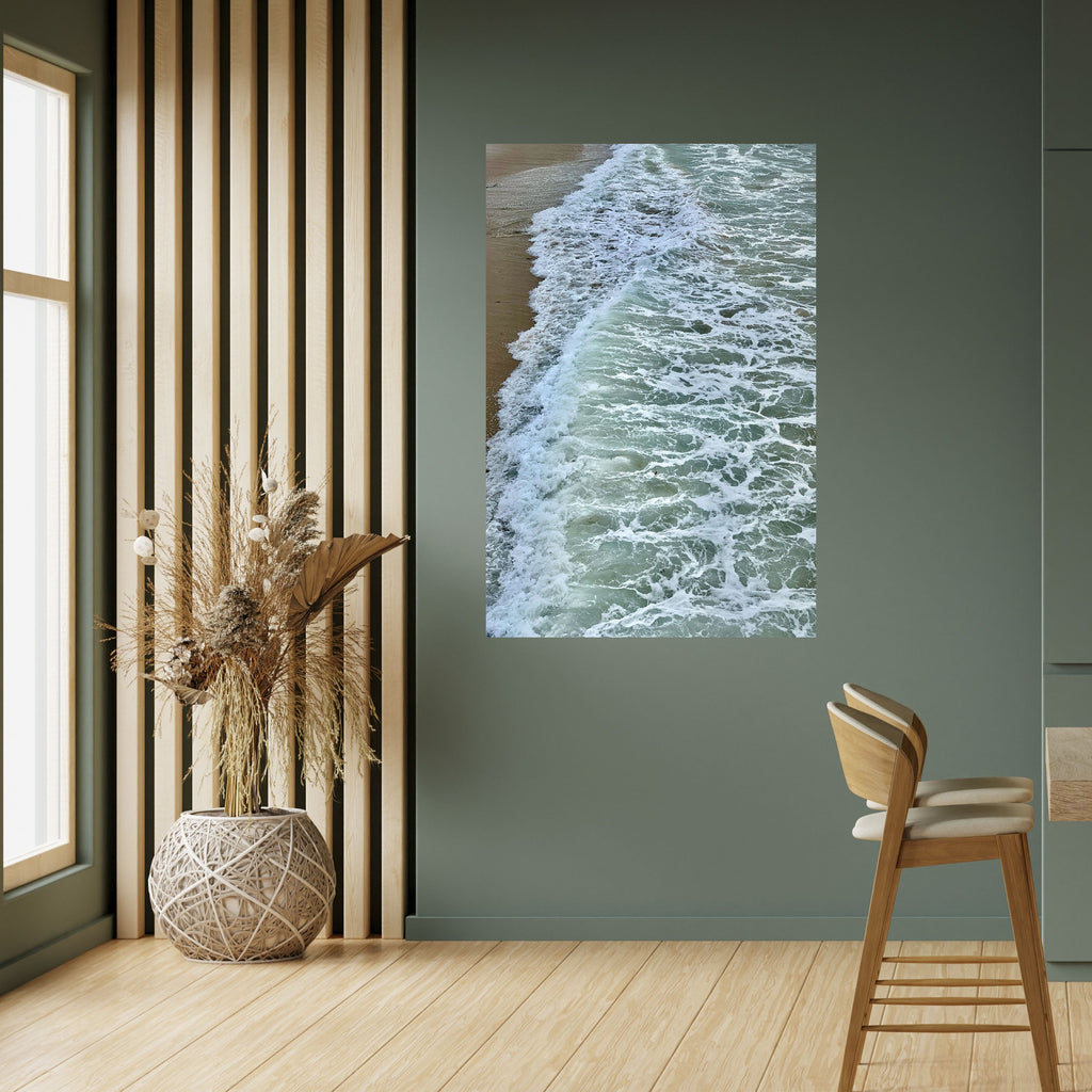 Affiche verticale autocollante WAVES OF TIME