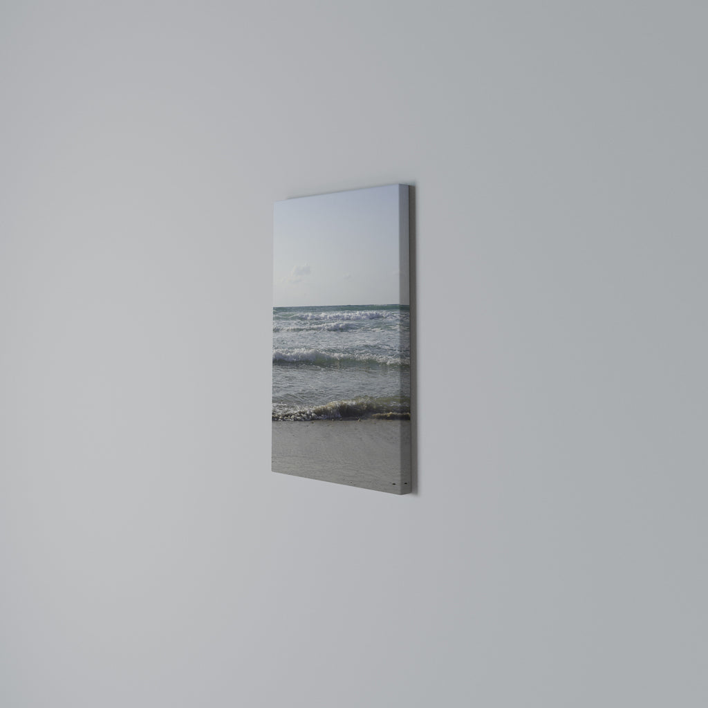 WAVES OF TRANQUILITY Vertical Canvas Print