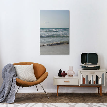 WAVES OF TRANQUILITY Vertical Canvas Print
