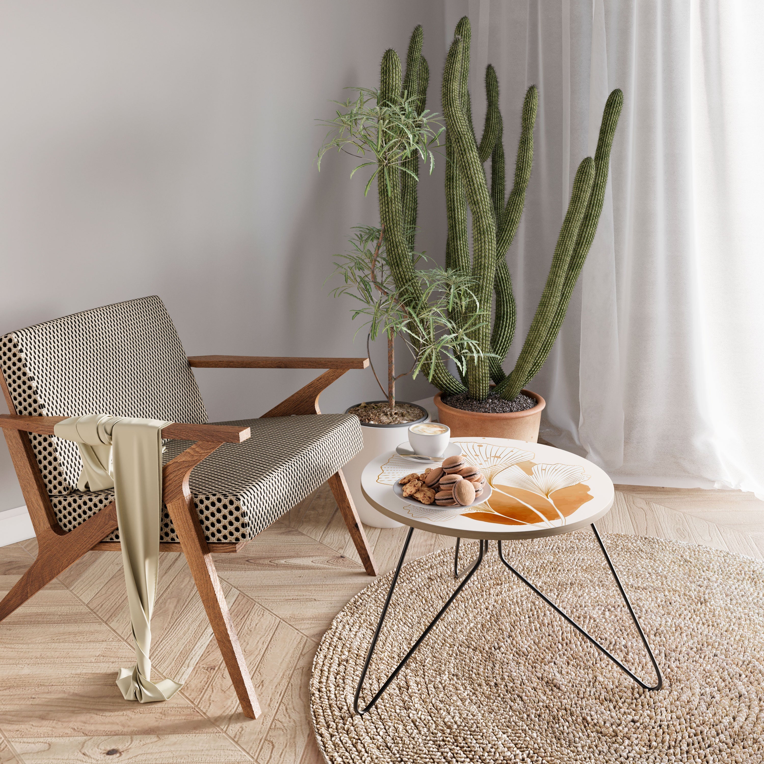 Table basse GOLDEN GINKGO DREAMS 60