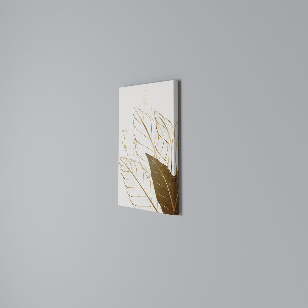 ELEGANCE IN FOLIAGE Vertical Canvas Print