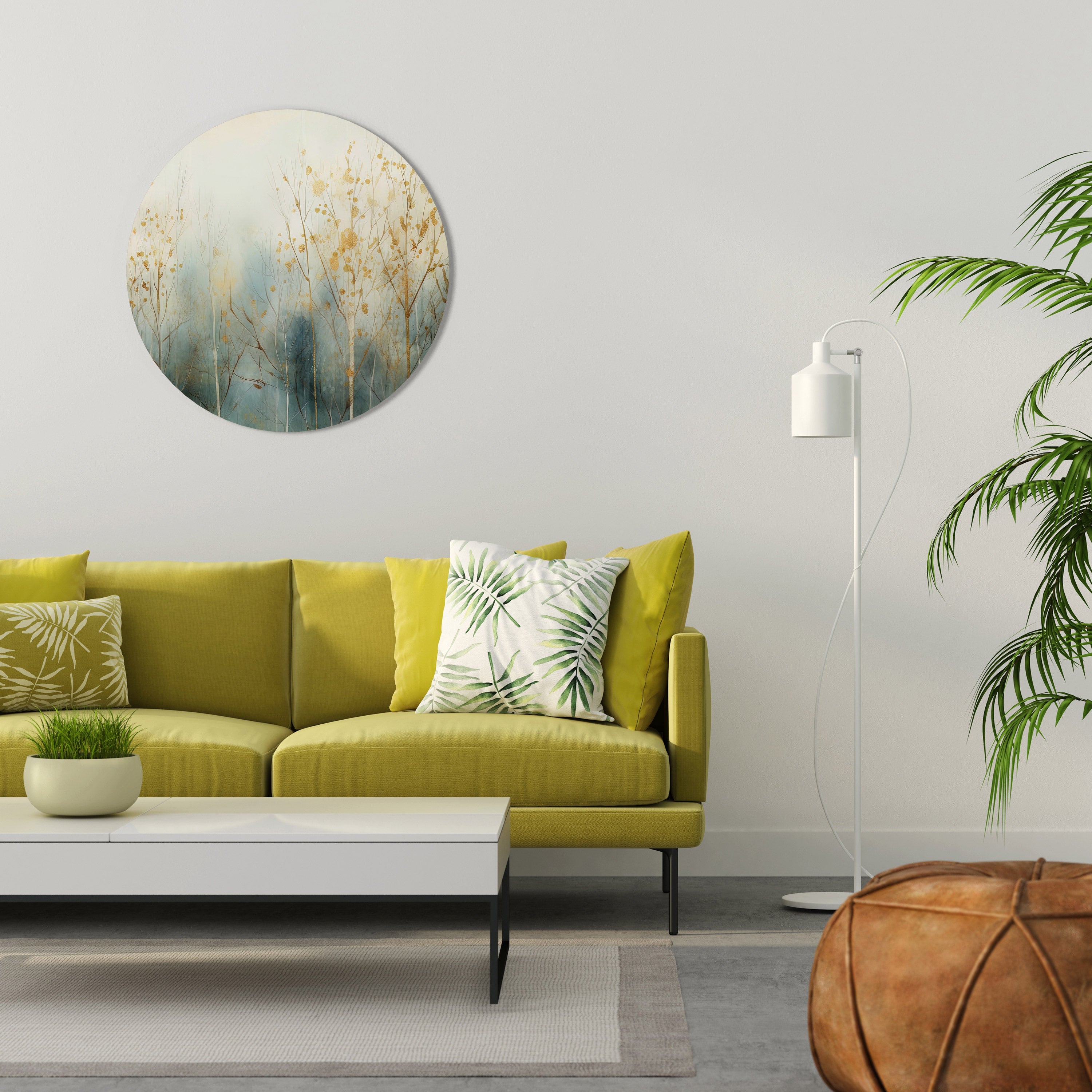 Décoration murale ronde MYSTIQUE FOREST DREAM