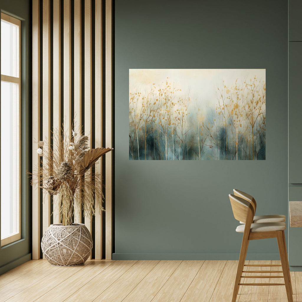 Affiche horizontale autocollante « RÊVE DE FORÊT MYSTIQUE »