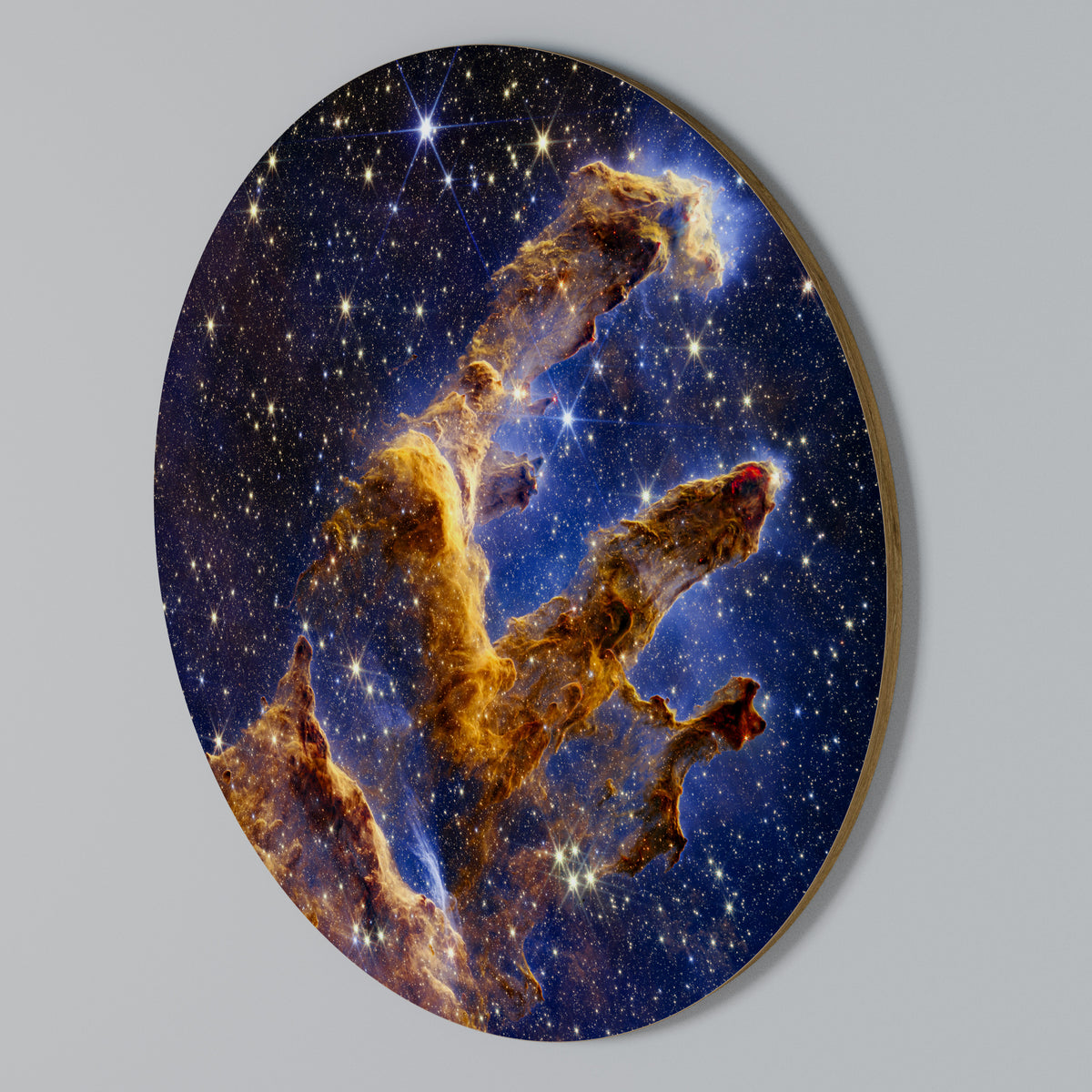 COSMIC DREAMSCAPE Round Wall Art