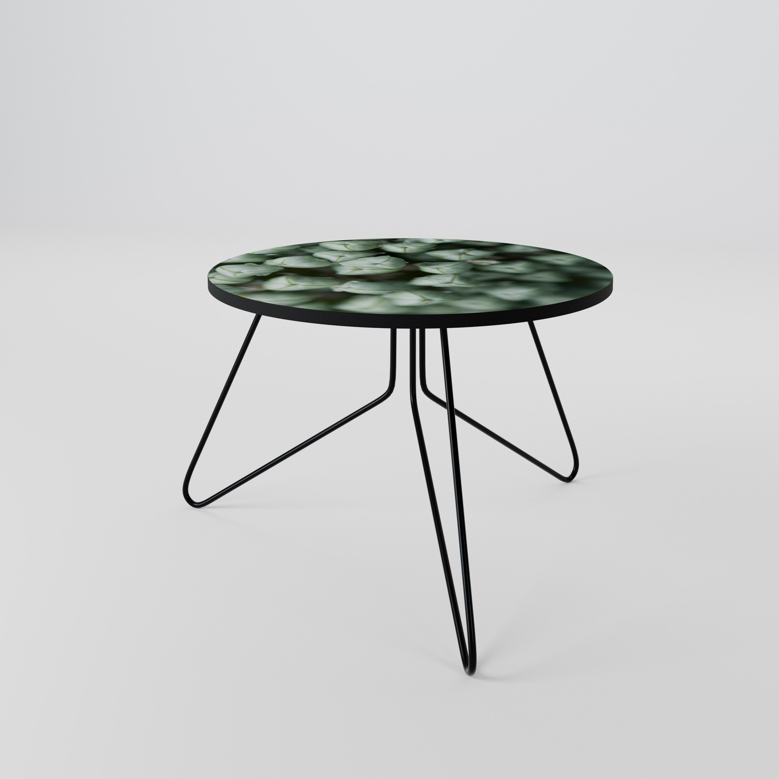 TEXTURED GREEN TIDBITS Coffee Table