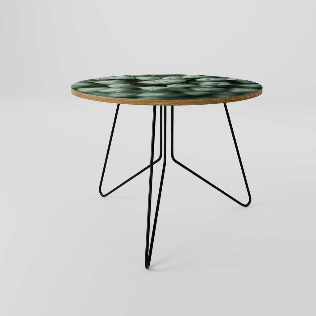 TEXTURED GREEN TIDBITS Coffee Table