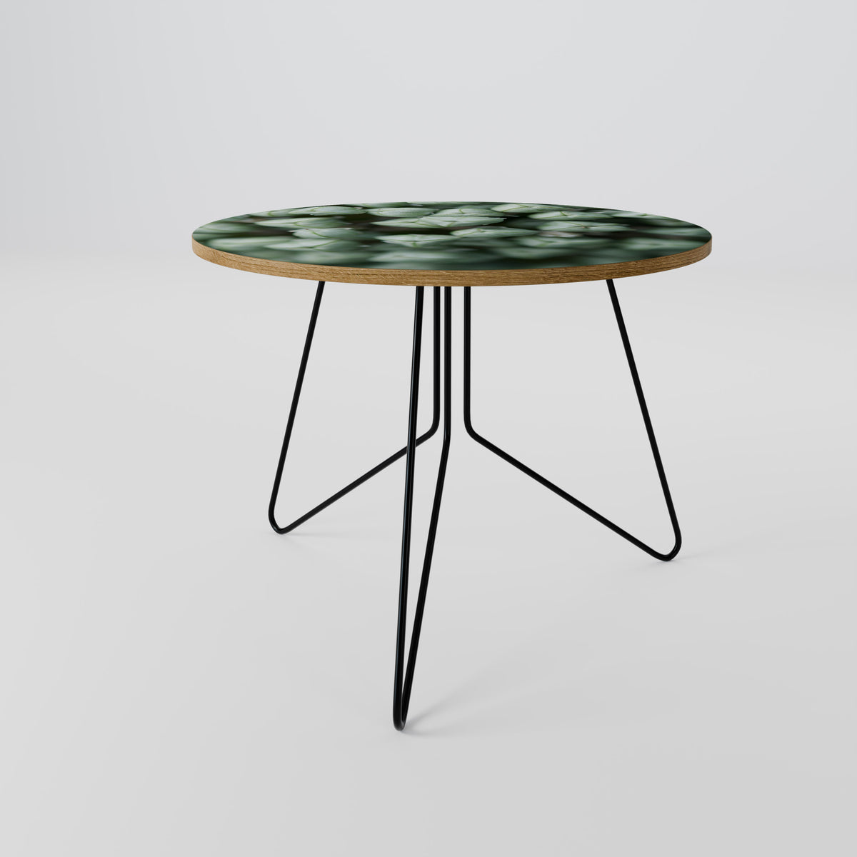 TEXTURED GREEN TIDBITS Coffee Table