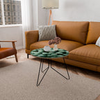 TEXTURED GREEN TIDBITS Coffee Table