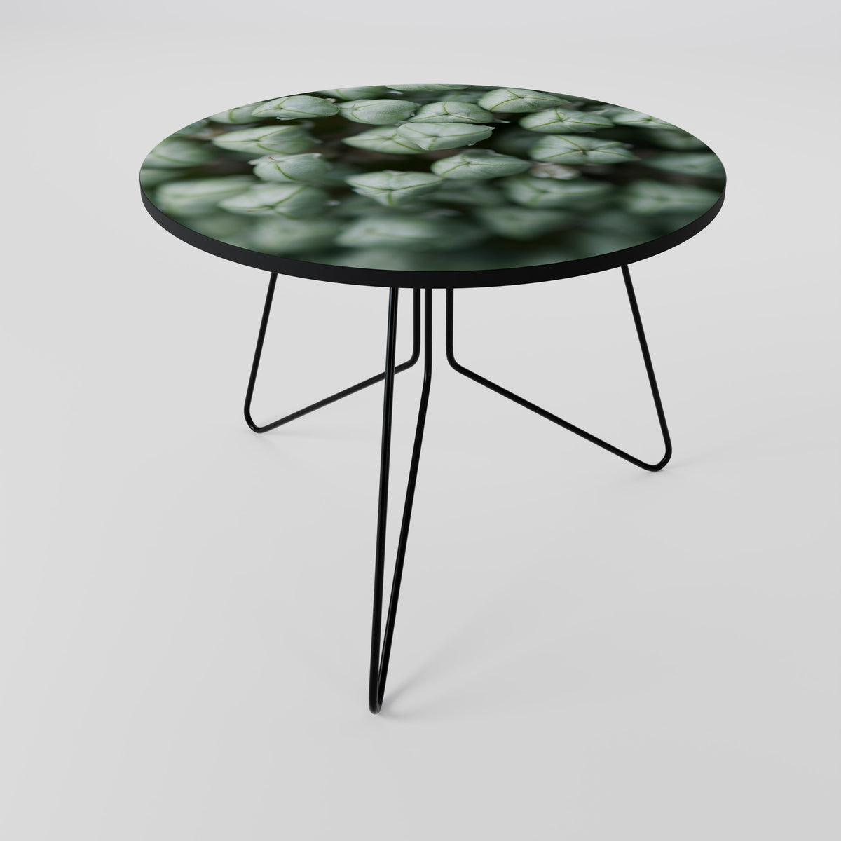 TEXTURED GREEN TIDBITS Coffee Table