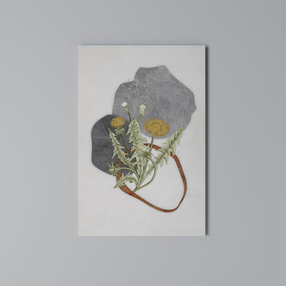 DANDELION RING Vertical Canvas Print