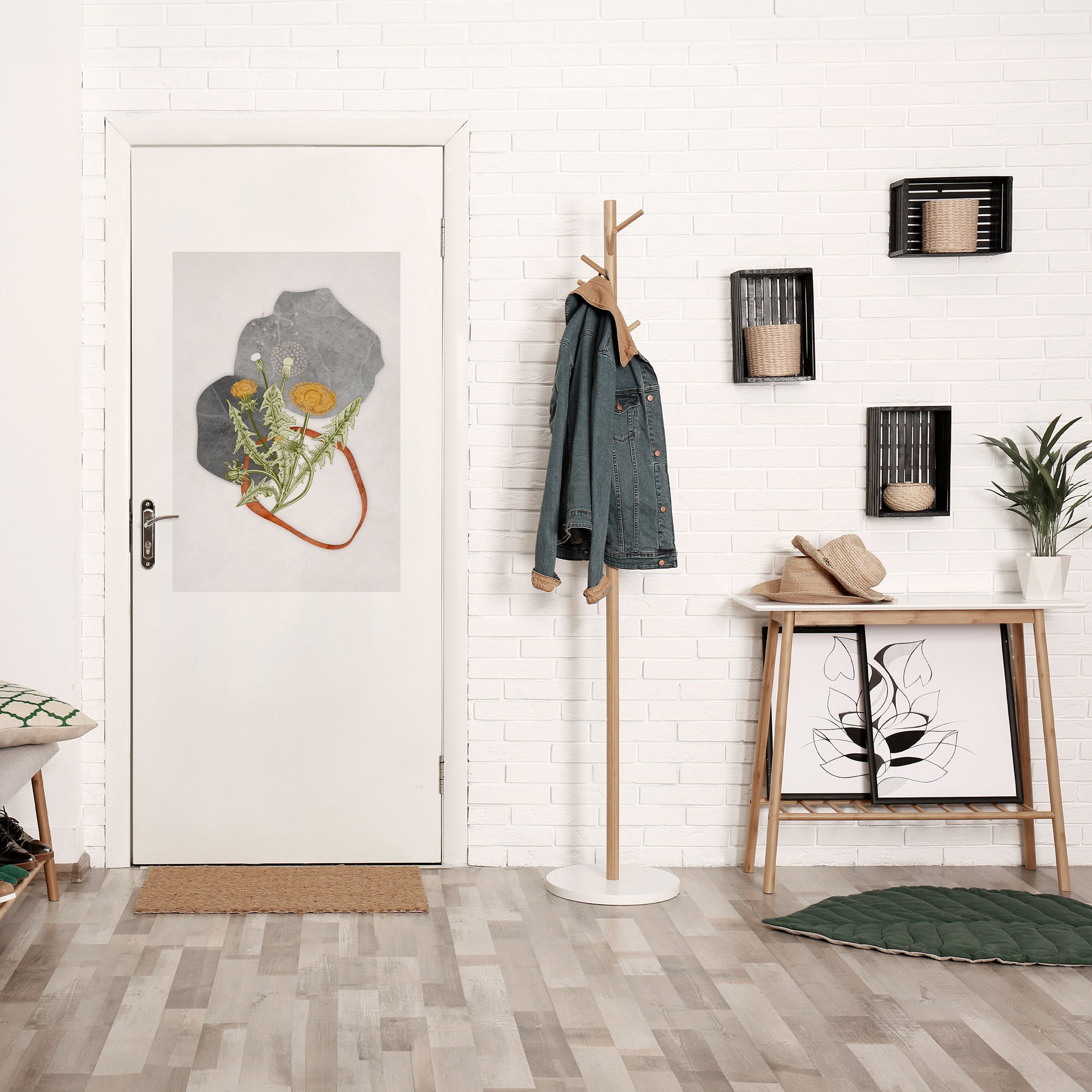 Affiche verticale autocollante « PISSENLIT RING »