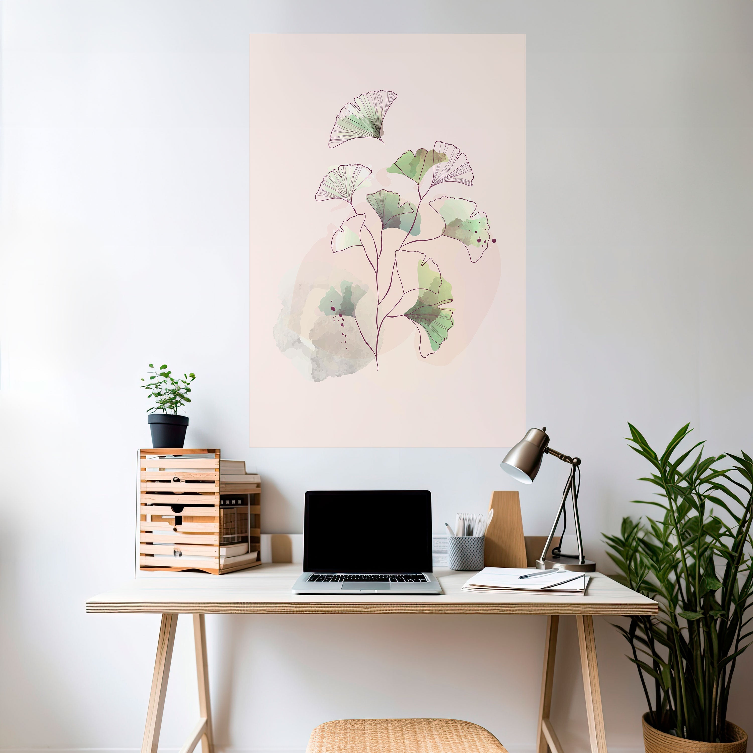 Affiche verticale autocollante FOLIAGE REVERIE