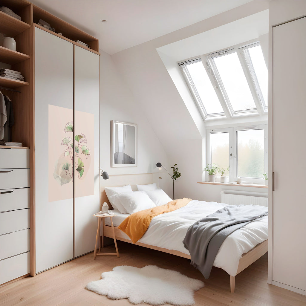 Affiche verticale autocollante FOLIAGE REVERIE