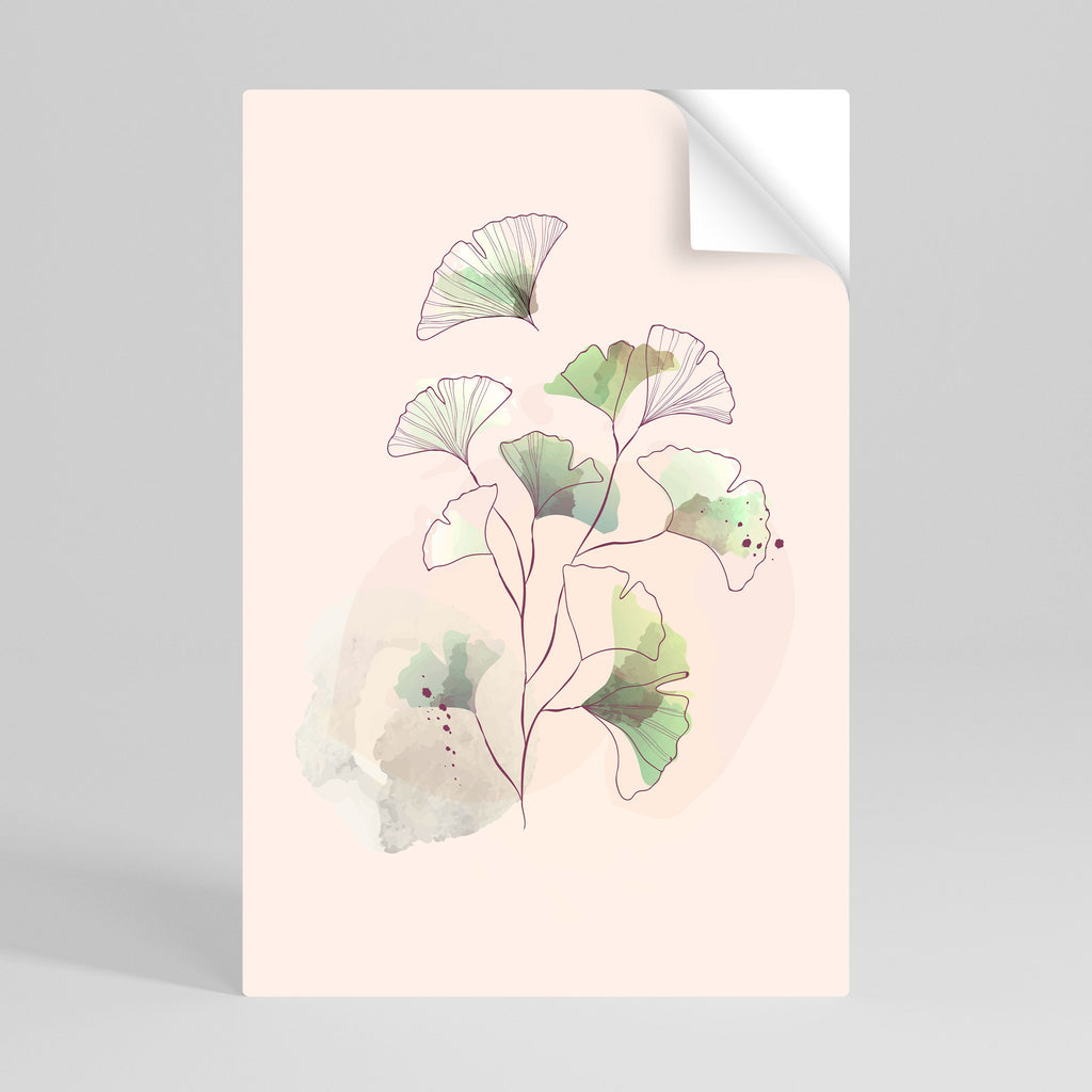Affiche verticale autocollante FOLIAGE REVERIE