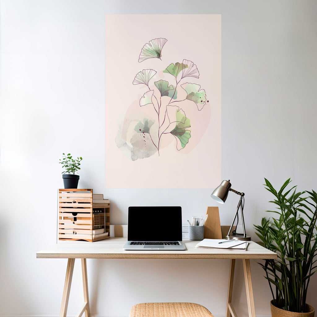 Affiche verticale autocollante FOLIAGE REVERIE