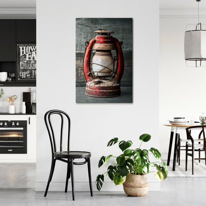 LANTERN OF MEMORIES Vertical Canvas Print
