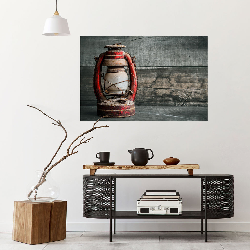 Affiche horizontale autocollante « LANTERNE DES SOUVENIRS »