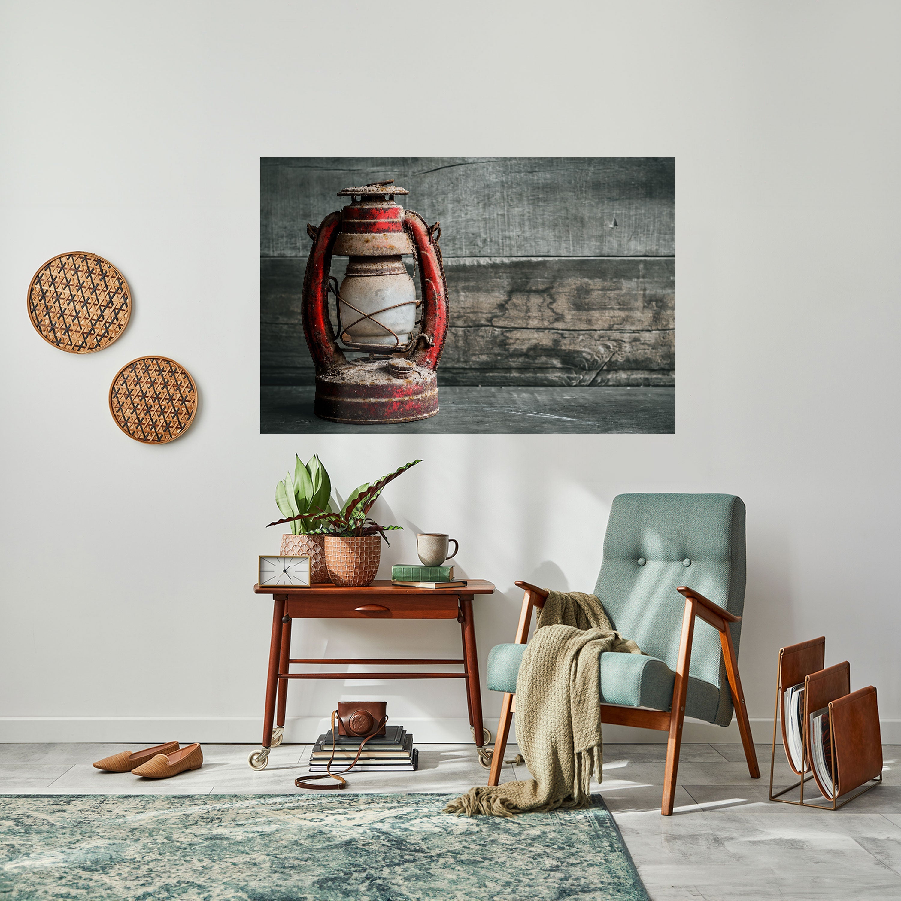 Affiche horizontale autocollante « LANTERNE DES SOUVENIRS »