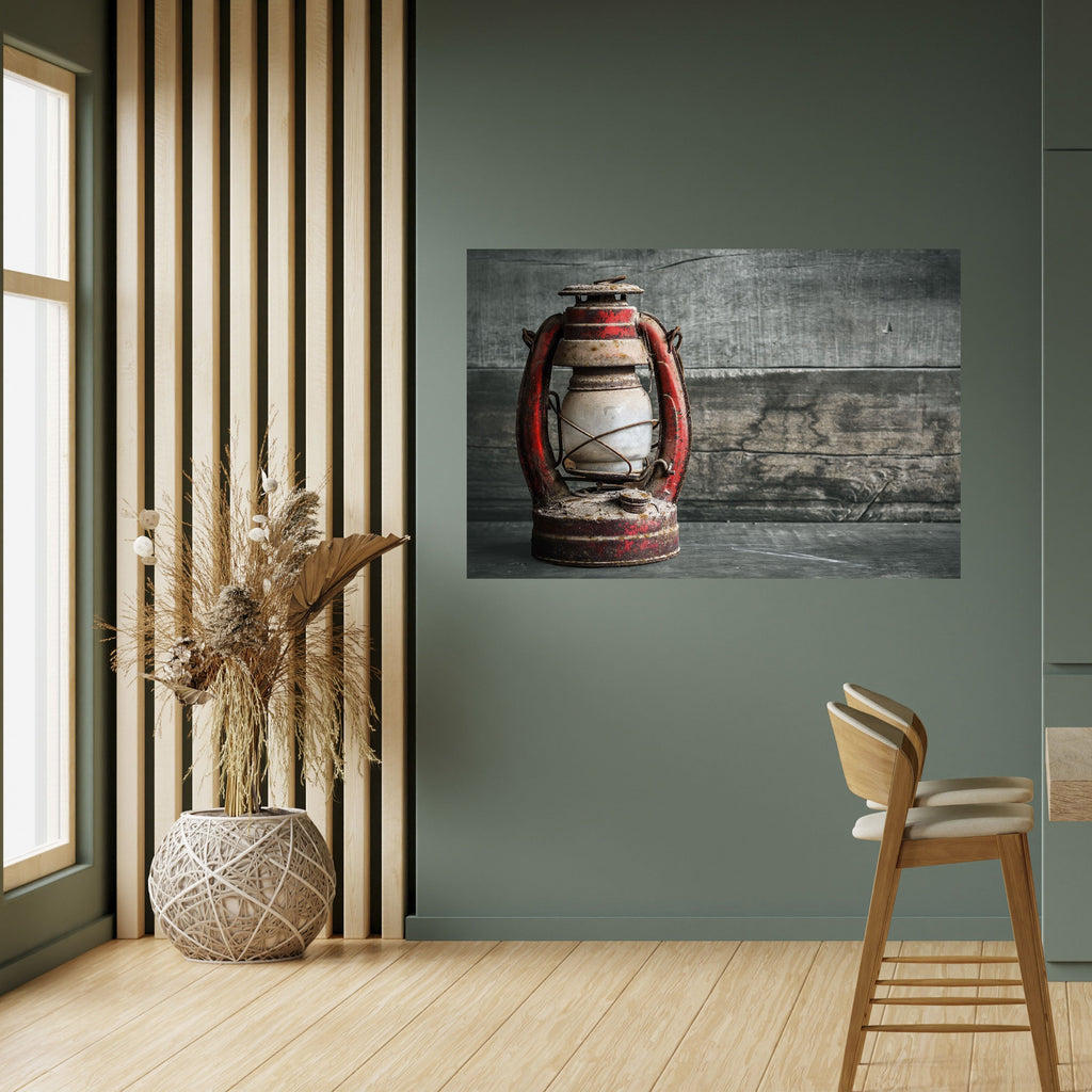 Affiche horizontale autocollante « LANTERNE DES SOUVENIRS »