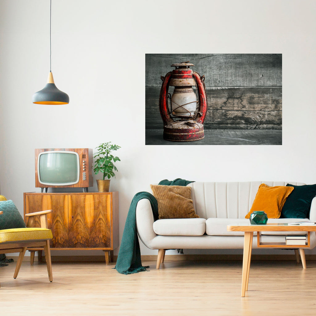 Affiche horizontale autocollante « LANTERNE DES SOUVENIRS »