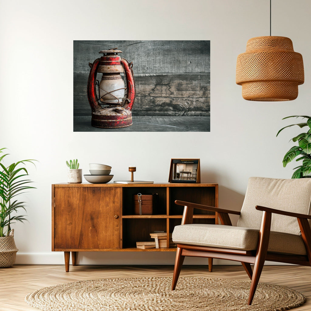 Affiche horizontale autocollante « LANTERNE DES SOUVENIRS »