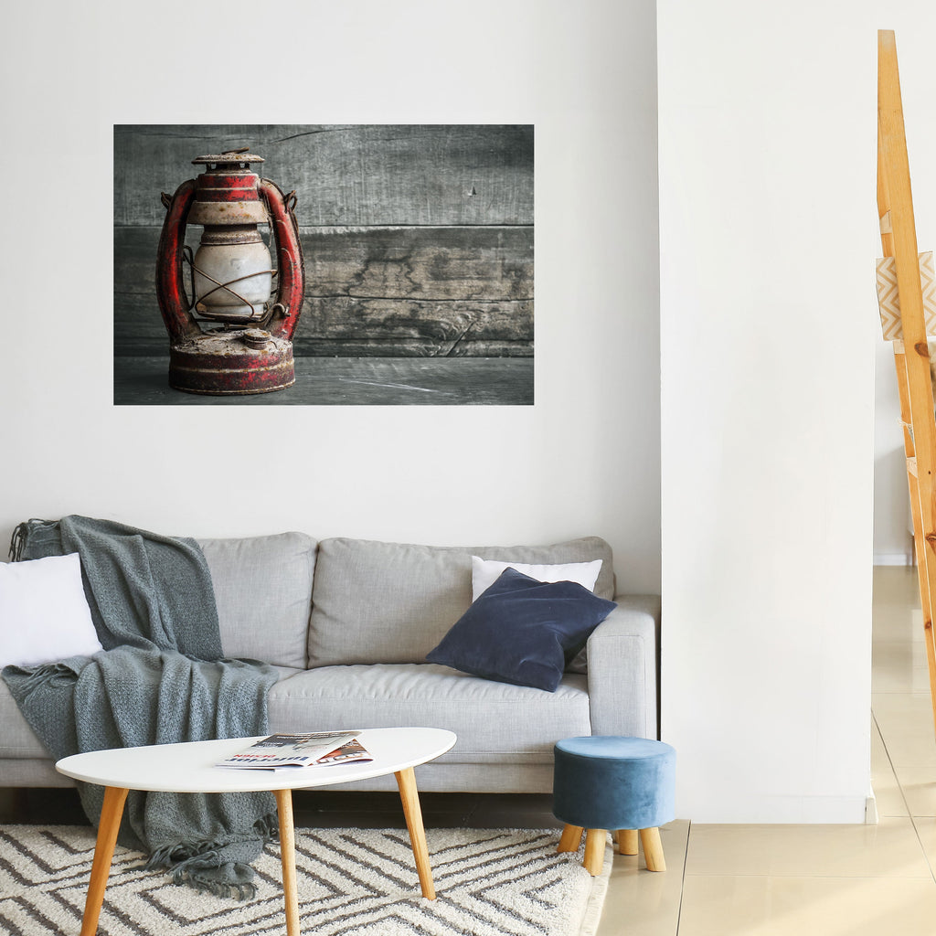 Affiche horizontale autocollante « LANTERNE DES SOUVENIRS »