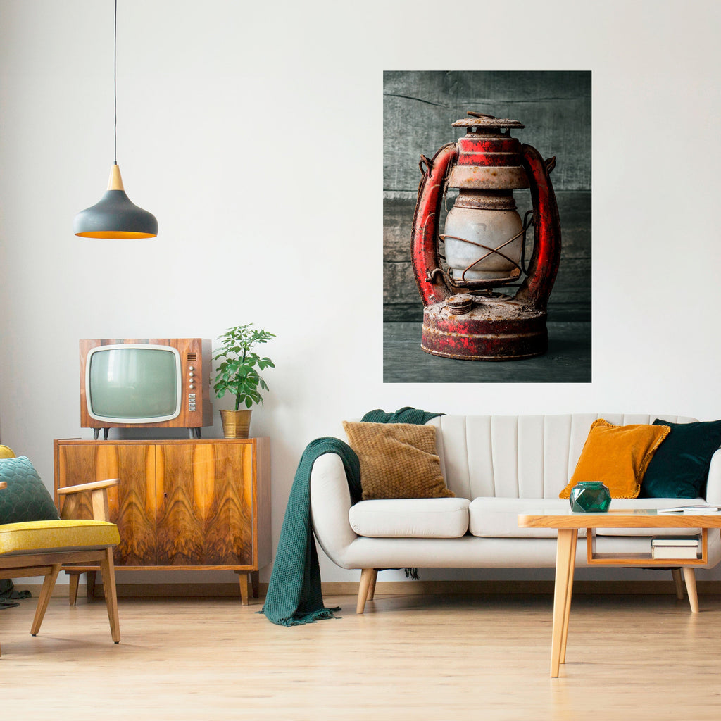 Affiche verticale autocollante « LANTERNE DES SOUVENIRS »