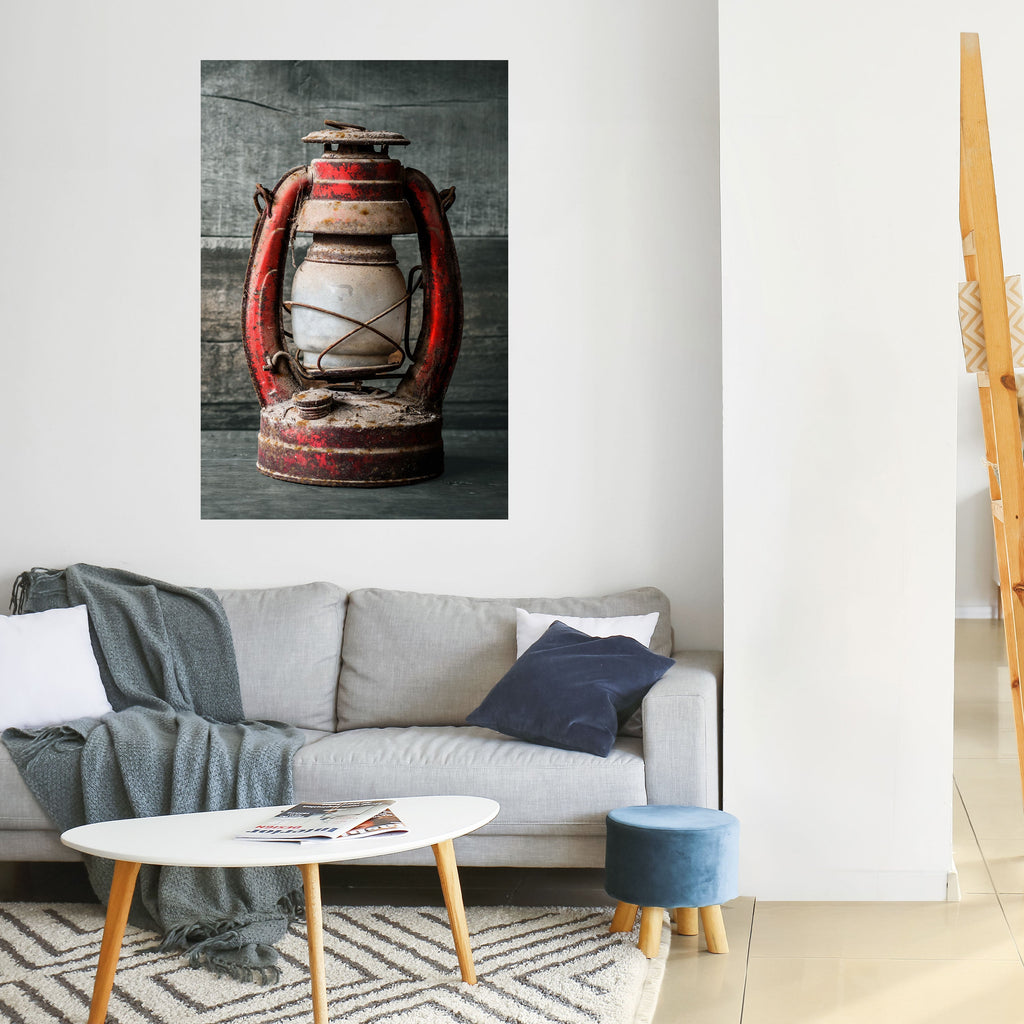 Affiche verticale autocollante « LANTERNE DES SOUVENIRS »