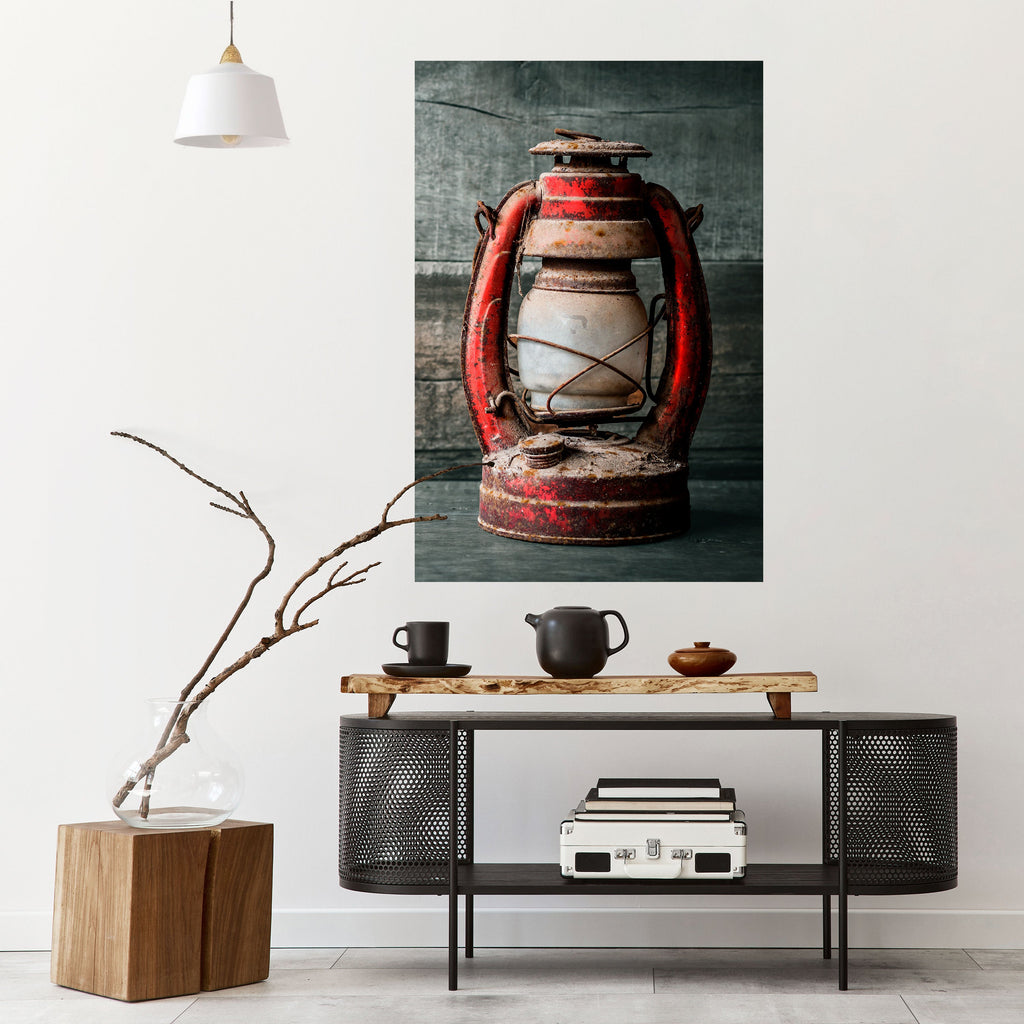 Affiche verticale autocollante « LANTERNE DES SOUVENIRS »