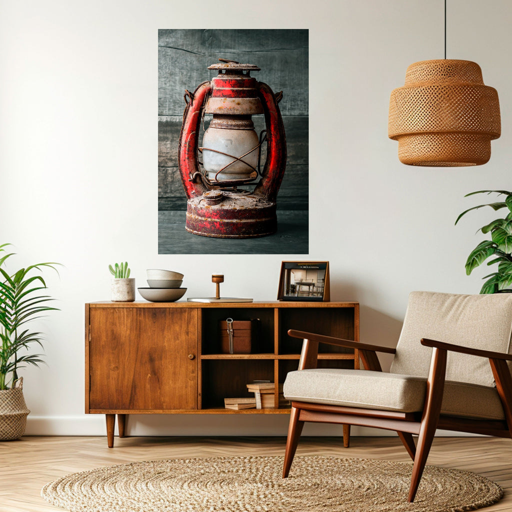 Affiche verticale autocollante « LANTERNE DES SOUVENIRS »