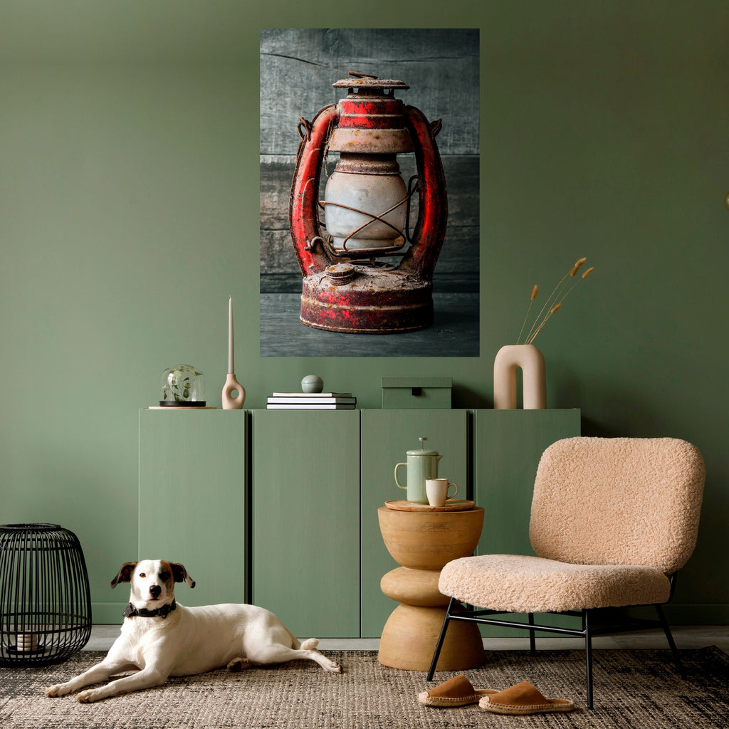 Affiche verticale autocollante « LANTERNE DES SOUVENIRS »