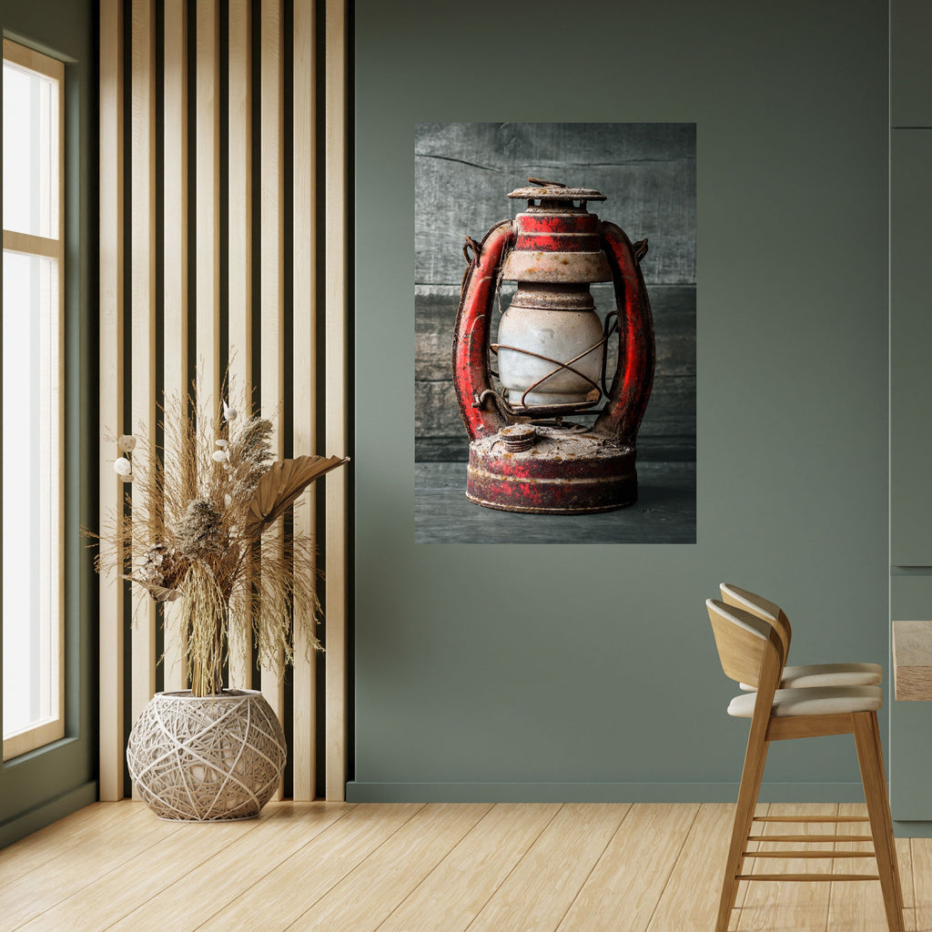 Affiche verticale autocollante « LANTERNE DES SOUVENIRS »