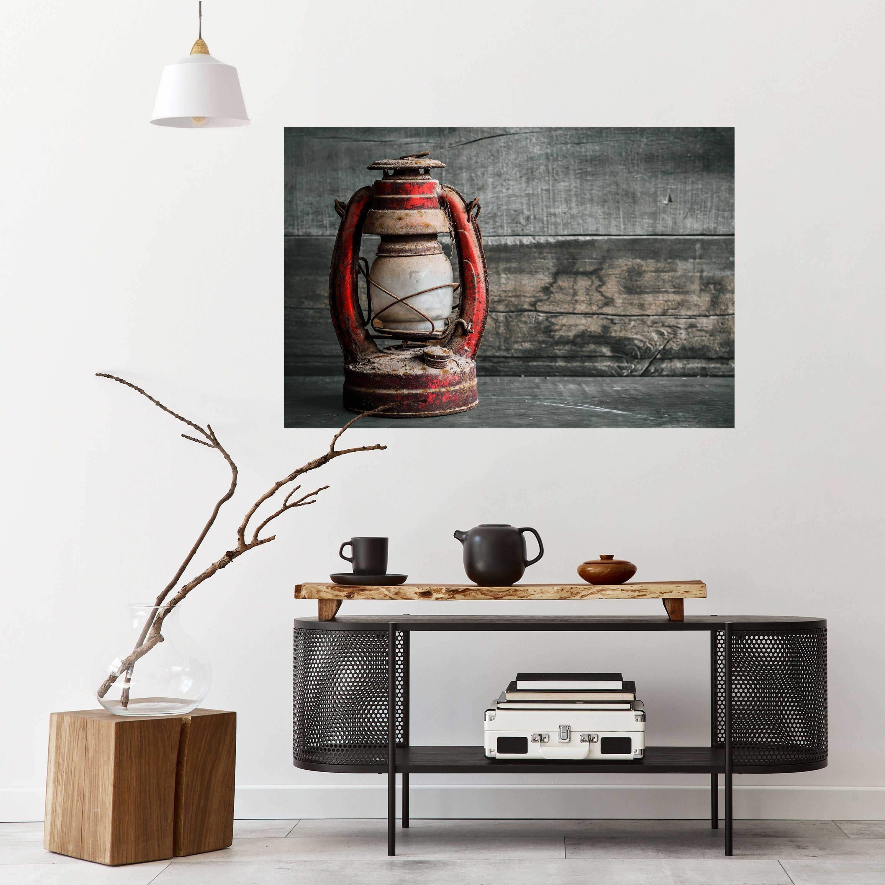 Affiche horizontale autocollante « LANTERNE DES SOUVENIRS »