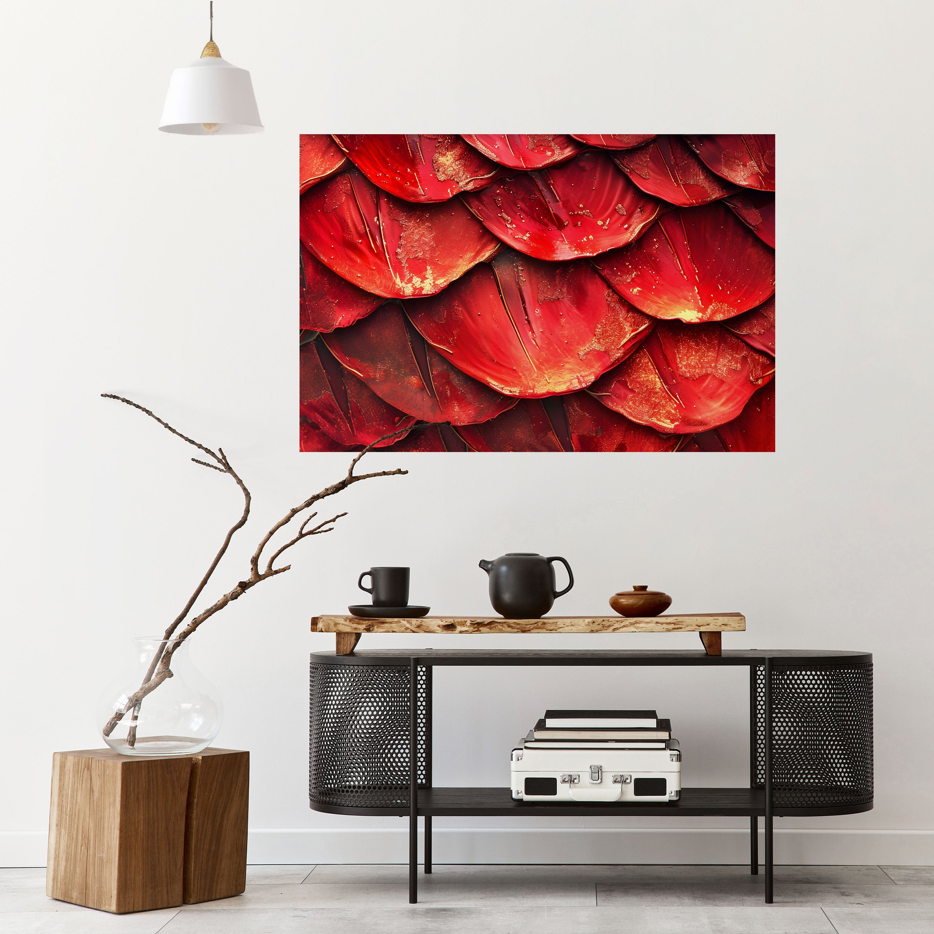 Affiche horizontale autocollante RUBY PETAL DANCE