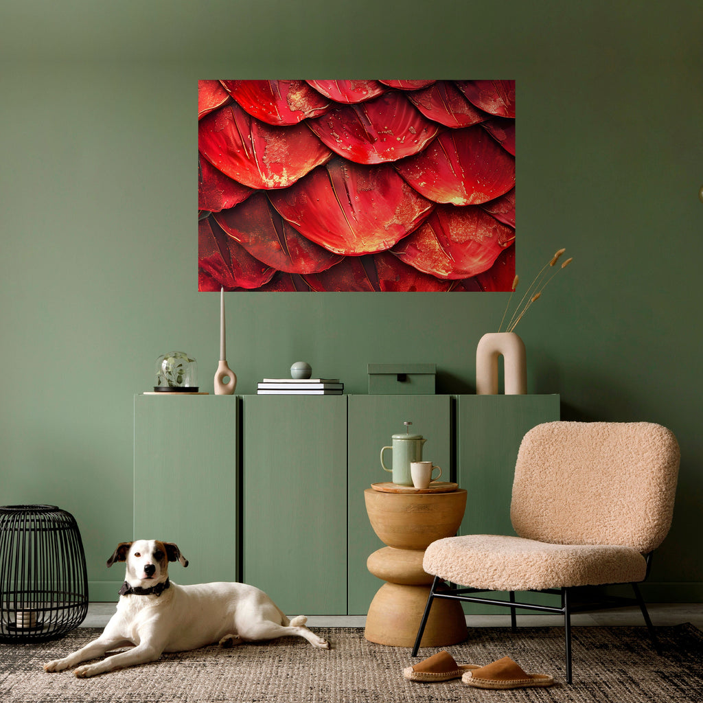 Affiche horizontale autocollante RUBY PETAL DANCE