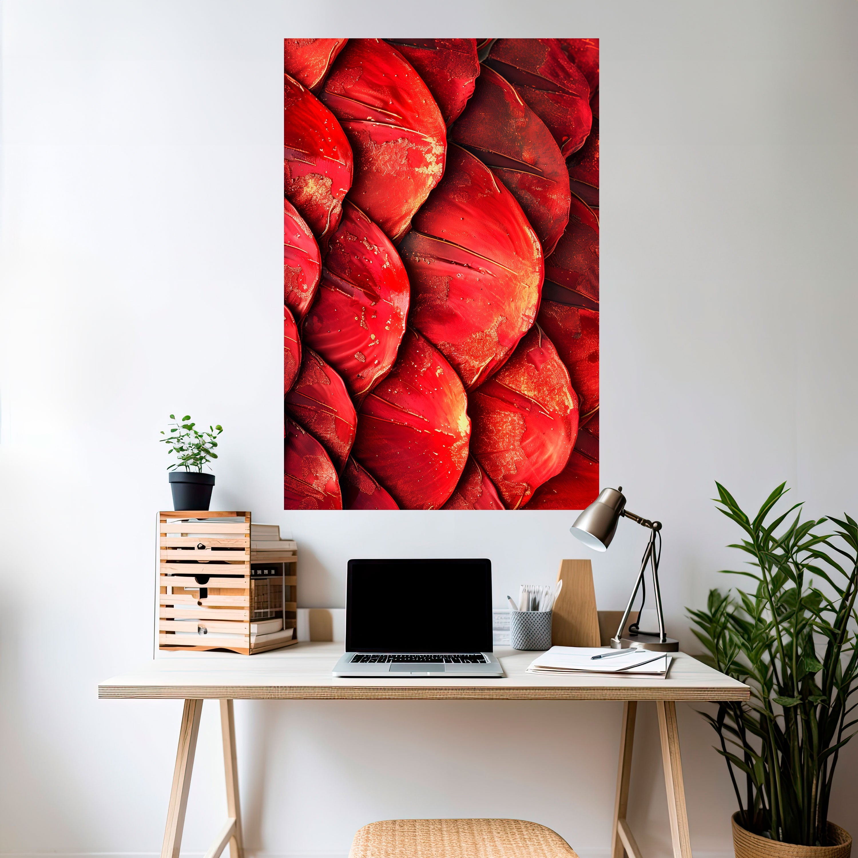 Affiche verticale autocollante RUBY PETAL DANCE