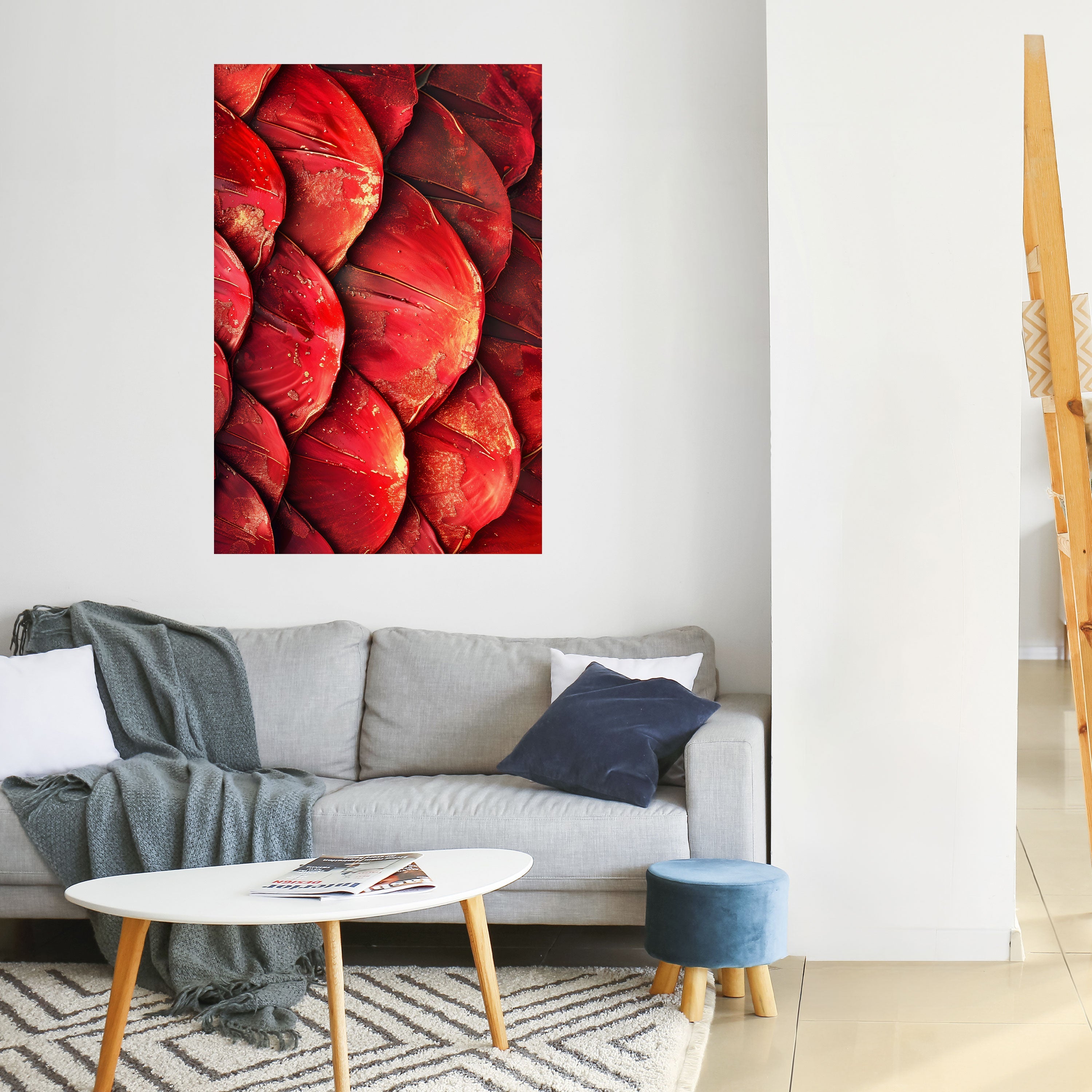 Affiche verticale autocollante RUBY PETAL DANCE