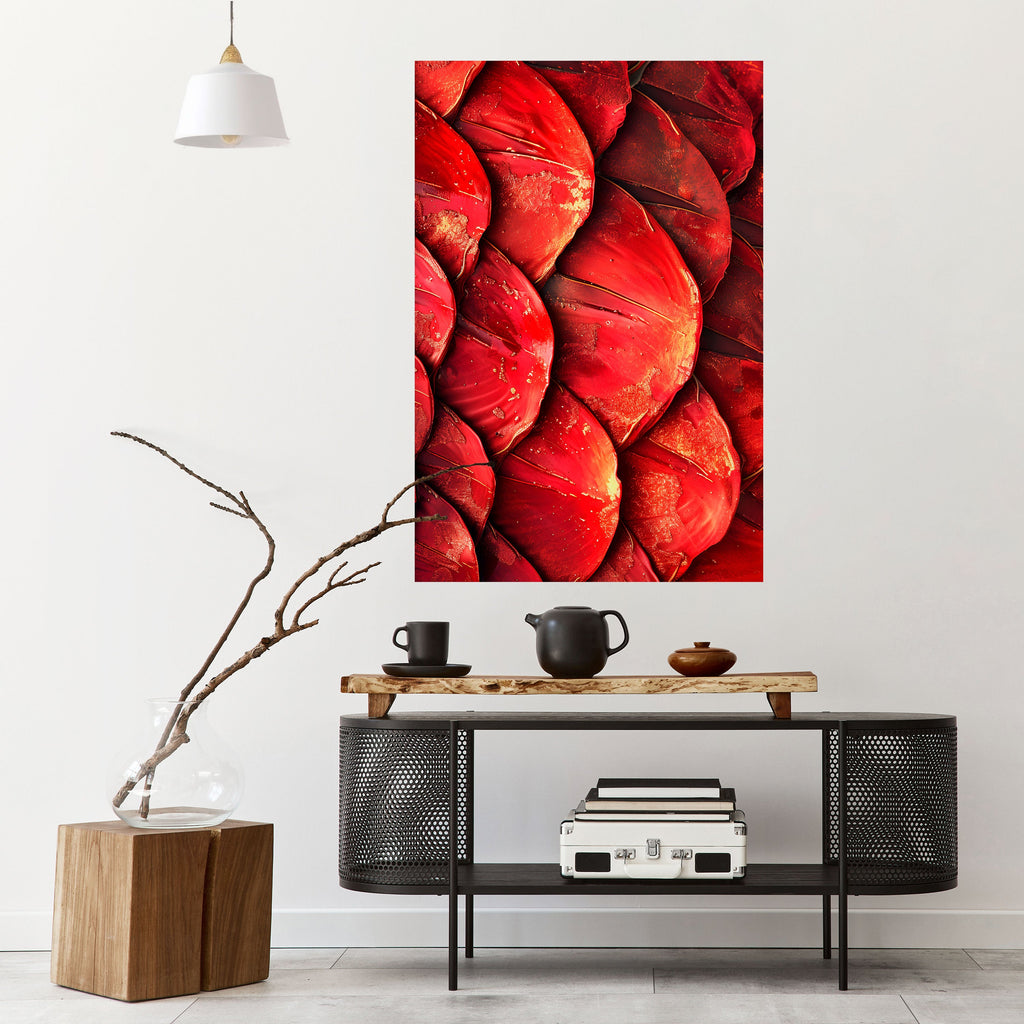 Affiche verticale autocollante RUBY PETAL DANCE