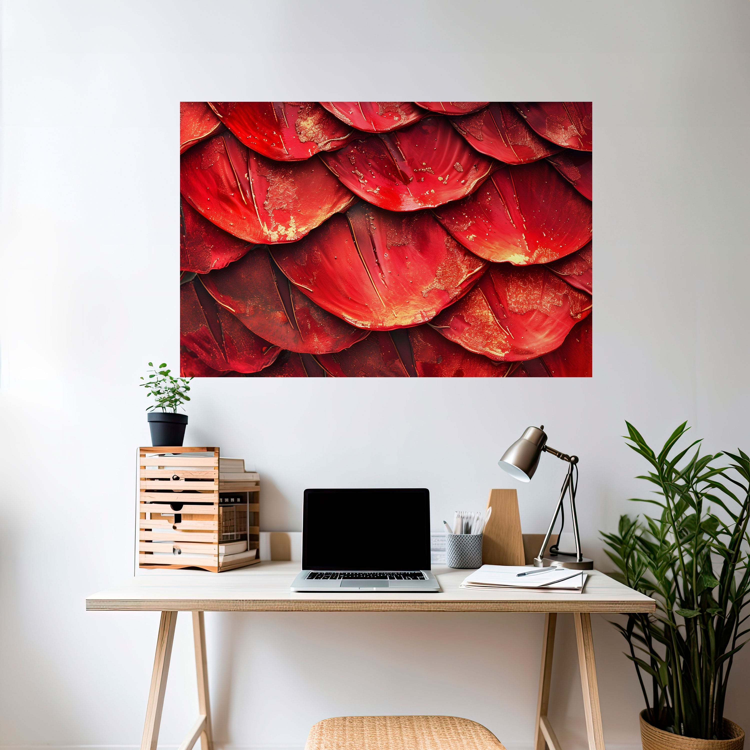 Affiche horizontale autocollante RUBY PETAL DANCE