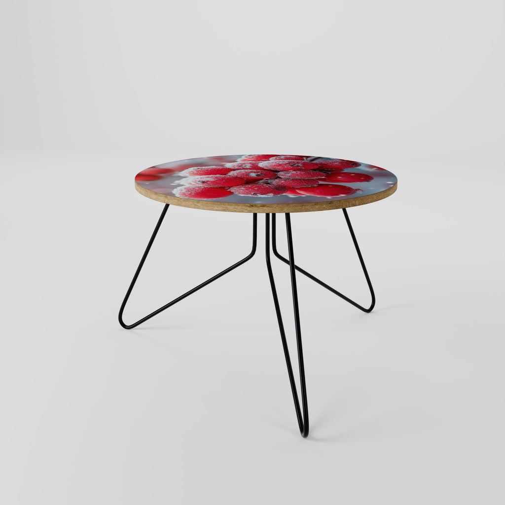 Table basse WINTER'S CRIMSON TREASURES 60