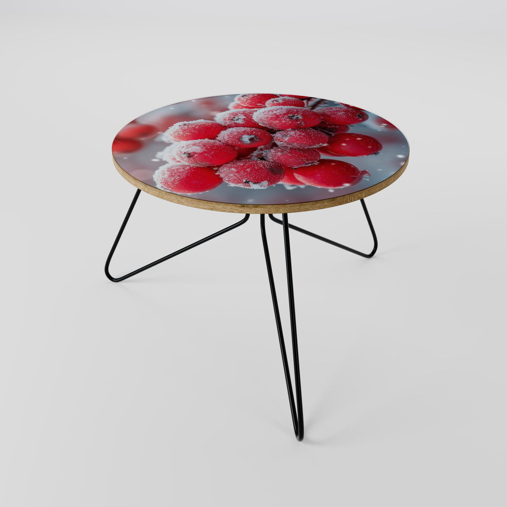 Table basse WINTER'S CRIMSON TREASURES 60