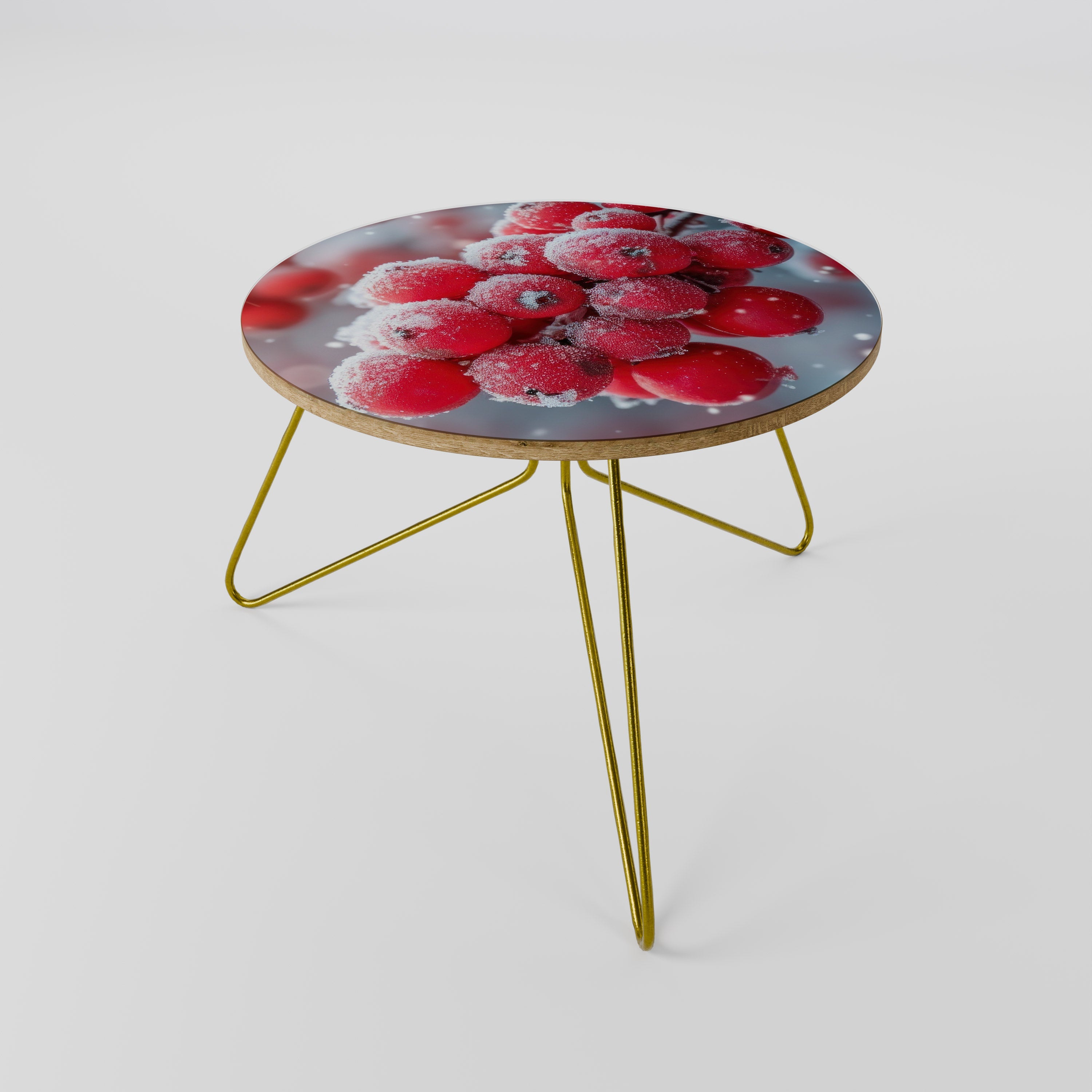 Table basse WINTER'S CRIMSON TREASURES 60