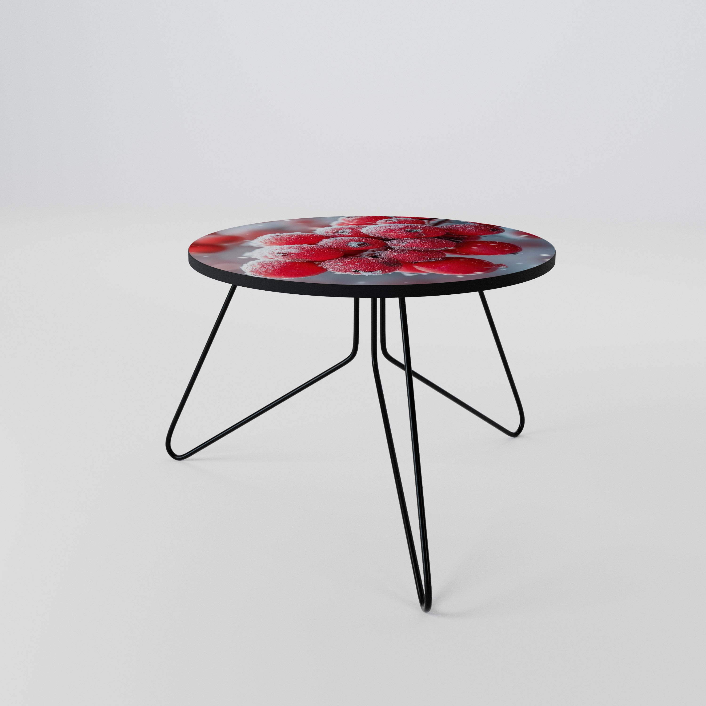 WINTER'S CRIMSON TREASURES Coffee Table