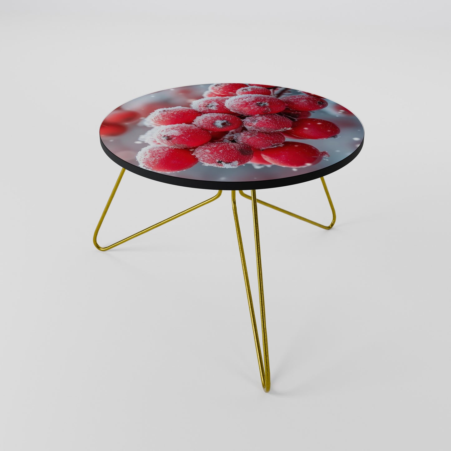 WINTER'S CRIMSON TREASURES Coffee Table